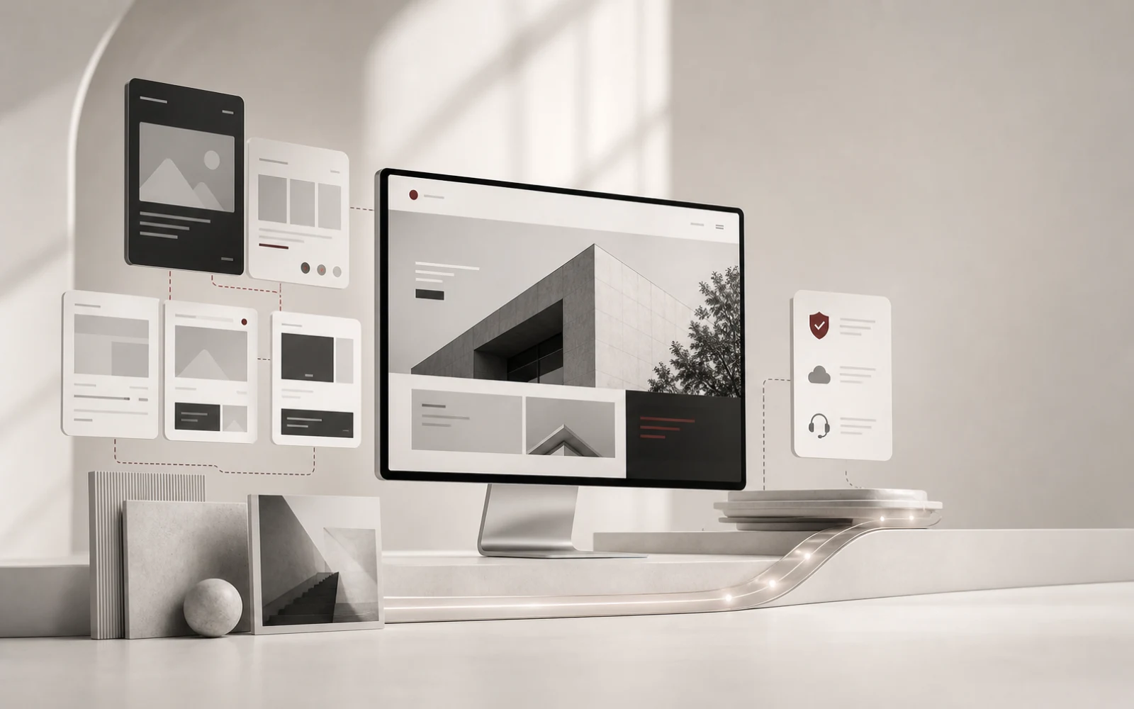 Confronto tra piattaforma Squarespace e sito professionale Evolvee a canone